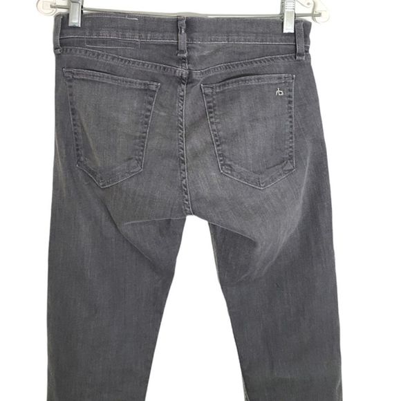 RAG & BONE Mens Jeans Grey Fit 1 Extra Slim Legs Button Fly Denim Size 31 - Picture 7 of 15